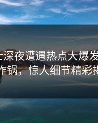 业内人士深夜遭遇热点大爆发，17c全网炸锅，惊人细节精彩揭秘